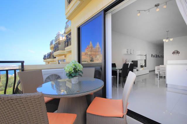 Mellieha Sea And Land View Apartment Eksteriør bilde